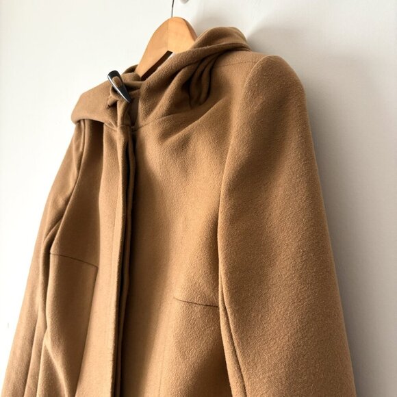 Aritzia Babaton Pearce Wool Coat Jacket Camel Size Small - Picture 7 of 10